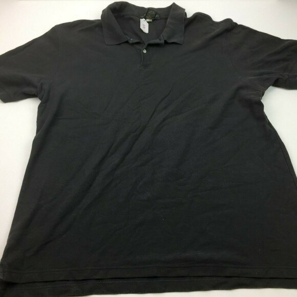 Banana Republic Mens Black Polo Shirt Casual Short Sleeve Size XL - Picture 2 of 6